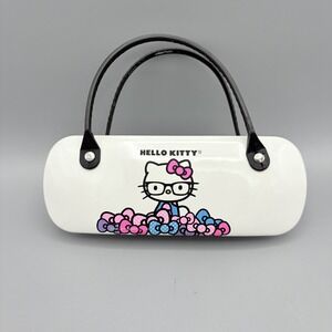 Hello Kitty Glasses Eyeglasses Case Only Sanrio 2018 Hard Shell w/ Handles